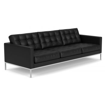 Florence Knoll Sofa Relax 3-Sitzer Leder