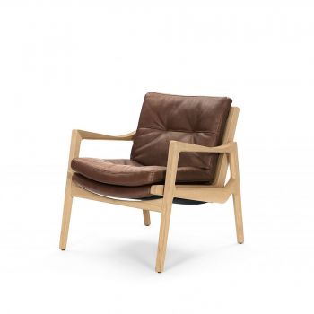 Euvira Lounge Chair Leder